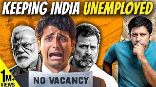 HOW BIG is India's Unemployment Crisis? | (& Why Politicians Lied To Us) | Akash Banerjee & Rishi