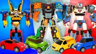 Transformers Tobots. All integration Tobots: Tobot Titan, Tritan, Quatran, Deltatron and Giga 7