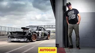 How to drift*, by Ken Block – shredding tyres in the 845bhp Hoonicorn Mustang