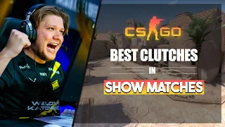 Best CS:GO Pro Clutches In Showmatches!