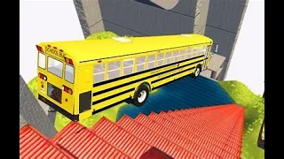 BeamNG Death Fall Crashes #4