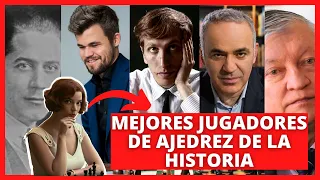 TOP 5 MEJORES jugadores de AJEDREZ de la HISTORIA