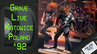 GRAVE Live in Katowice Poland April 25 1992 FULL CONCERT