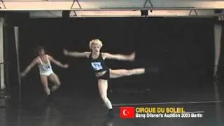 Cirque du Soleil Audition - Barış Dilaver  - Turkiye