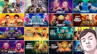 Tier List: Ranking Every ONE Fight Night Main Event So Far!