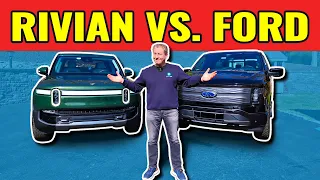 Real World Range Test: Ford F-150 Lightning vs Rivian R1T