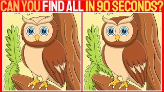 【Spot the difference】A little difficult puzzles!! | Find 3 Differences between two pictures