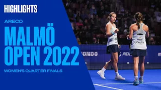 Quarter Finals Highlights Josemaría/Sánchez Vs Mapi/Majo Areco Malmö Open 2022 mp4