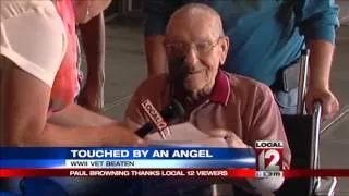 WWII vet beaten for no reason thanks Local 1