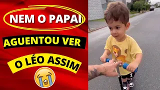 😭MURILO HUFF NÃO SUPORTOU VER O LEOZINHO FAZER ISSO😭