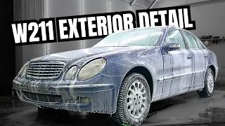 Exterior Detailing On This Mercedes W211 - Car Detailing