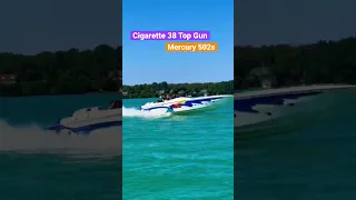 Oldschool Cigarette 38 Top Gun Cruises on Lake Simcoe🇨🇦 #shorts