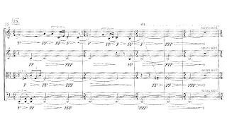 [Valentin Silvestrov] String Quartet No.3 (Score-Video)