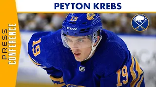 I Think Having Them Two Guys Allows Me To Stick With it and Have A Lot of Fun | Peyton Krebs