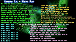 Vanilla Ice - Ninja Rap (Remixed Intro) 10 Hours Extended