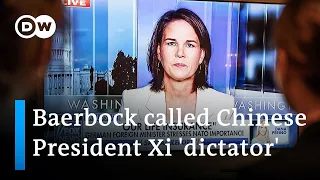 China 'strongly dissatified' with Baerbock remarks | DW News