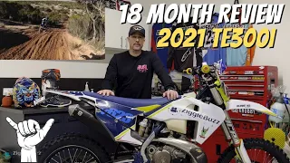 2021 HUSQVARNA TE300i | 18 MONTH REVIEW | STILL LOVING THE 2 SMOKER | NEW RIDE REVEAL