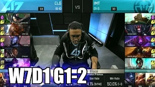 Immortals vs CLG | Game 2 S6 NA LCS Summer 2016 Week 7 Day 1 | IMT vs CLG G2 W7D1 1080p