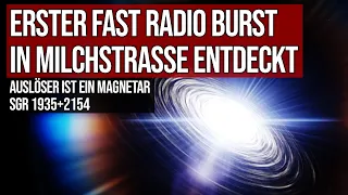 Erster Fast Radio Burst in Milchstrasse entdeckt - Auslöser ist ein Magnetar SGR 1935+2154