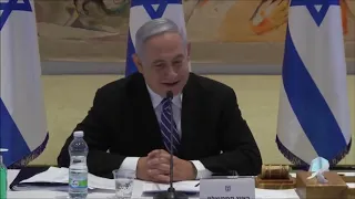 דברי רה"מ נתניהו והשרים בפתח ישיבת הממשלה