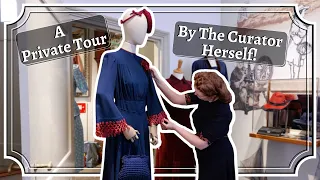 I Walked The Runway! | Come To A 1940's Fashion Exhibit With Us!