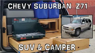 2002 Chevy Suburban Z71 SUV & Camper Conversion