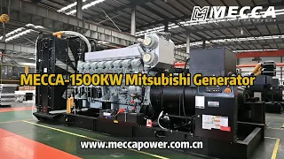 MECCA POWER 1500KW Mitsubishi Generator with Stamford Alternator