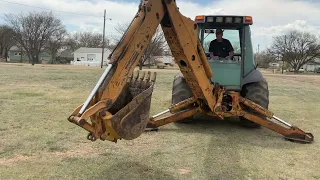 BigIron Case 590 Super L Backhoe W/ Extendahoe