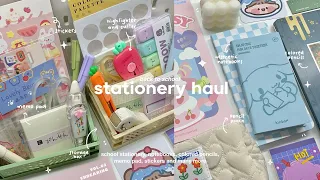 back to school stationery haul📚📦🛒 ft. stationery pal