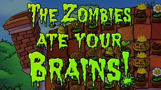 Plants vs. Zombies - The Zombies Ate Your Brains! Game Over