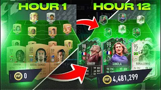 What's the Best Team you can make in 12 hours of FIFA 22?