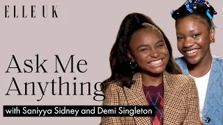 Saniyya Sidney & Demi Singleton Discuss Playing Venus & Serena Williams In King Richard | ELLE UK