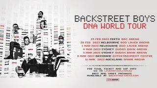 Backstreet Boys DNA tour 1st March 2023 Rod Laver Arena Melbourne