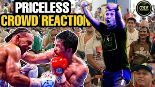 PACQUIAO VS THURMAN  PRICELESS FANS/CROWD REACTION/CELEBRATION  esp.1