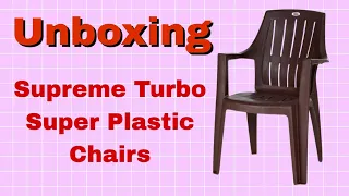 Supreme Chair Unboxing, Supreme Turbo Plastic Chair Unboxing