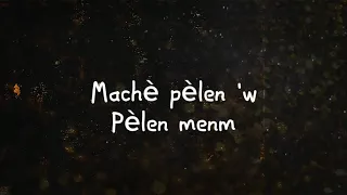 Watson G ft Wens boy Ou pèlen menm (Lyrics Vidéo)