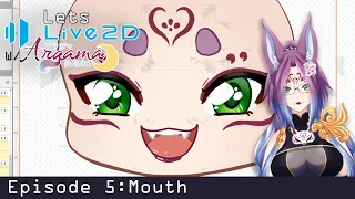 Ep5 Rig mouth in Live2D ✩ Live2d Tutorial