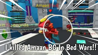 I BEAT Amaan BG!! 😱🔥 [Blockman Go]