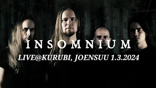 Insomnium - Live @ Kerubi/Joensuu (Finland) 1.3.2024