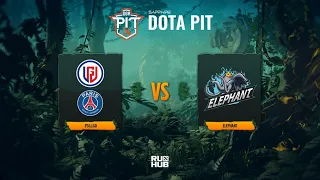 PSG.LGD vs Elephant, OGA Dota PIT Season 5: China, bo3, game 1 [CrystalMay & 4ce]