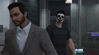 [Hindi] GRAND THEFT AUTO V | THE HUMAN LAB RAID HEIST#12