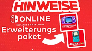 Neue HINWEISE auf Game Boy Advance + Color im Nintendo Switch Online Erweiterungspaket