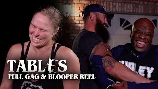 Ronda Rousey And Crew Bust Up On The TABLES Gag Reel