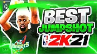 THE LAST JUMPSHOT OF NBA 2K21! BEST AUTOMATIC GREEN JUMPSHOT!! NEVER MISS | BIGGEST GREEN WINDOW