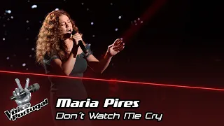 Maria Pires - "Don't watch me cry" | Blind Auditions | The Voice Portugal