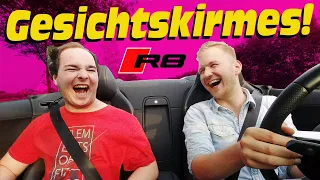 So fühlen sich 540 PS im AUDI R8 V10 an! Launchcontrol 🚀 Reaktion!