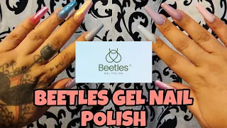 Beetles Gel Nail Polish Kit with UV Light Review | DIY Gel Nail Polish Starter Kit | Gel Nail Polish