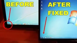 HOW TO FIX BIG SCREEN Connect PC / Laptop to TV Sony Bravia with HDMI / FIX Cut off Edge of Picture