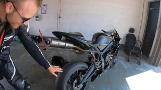 Slipstream - First track day on the Triumph Daytona 675 Track Bike.Vlog: 5