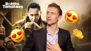 Thor: The Dark World Star Tom Hiddleston Sweeps His Fans off Their Feet